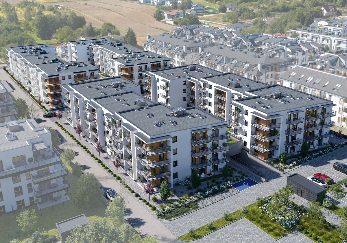 Rzut wszystkich budynków